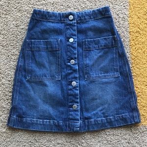 LUCKY BRAND High Waist Mini Skirt | Size 0